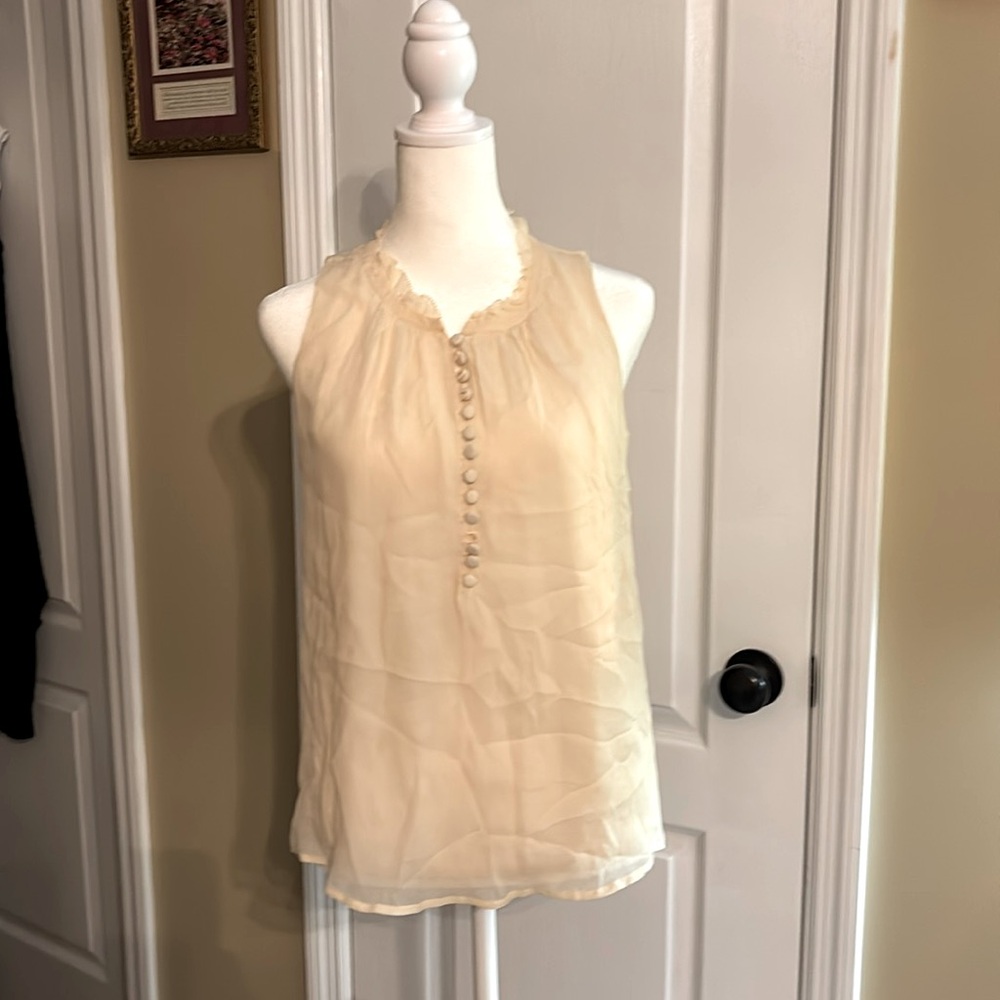 J Crew sleeveless top